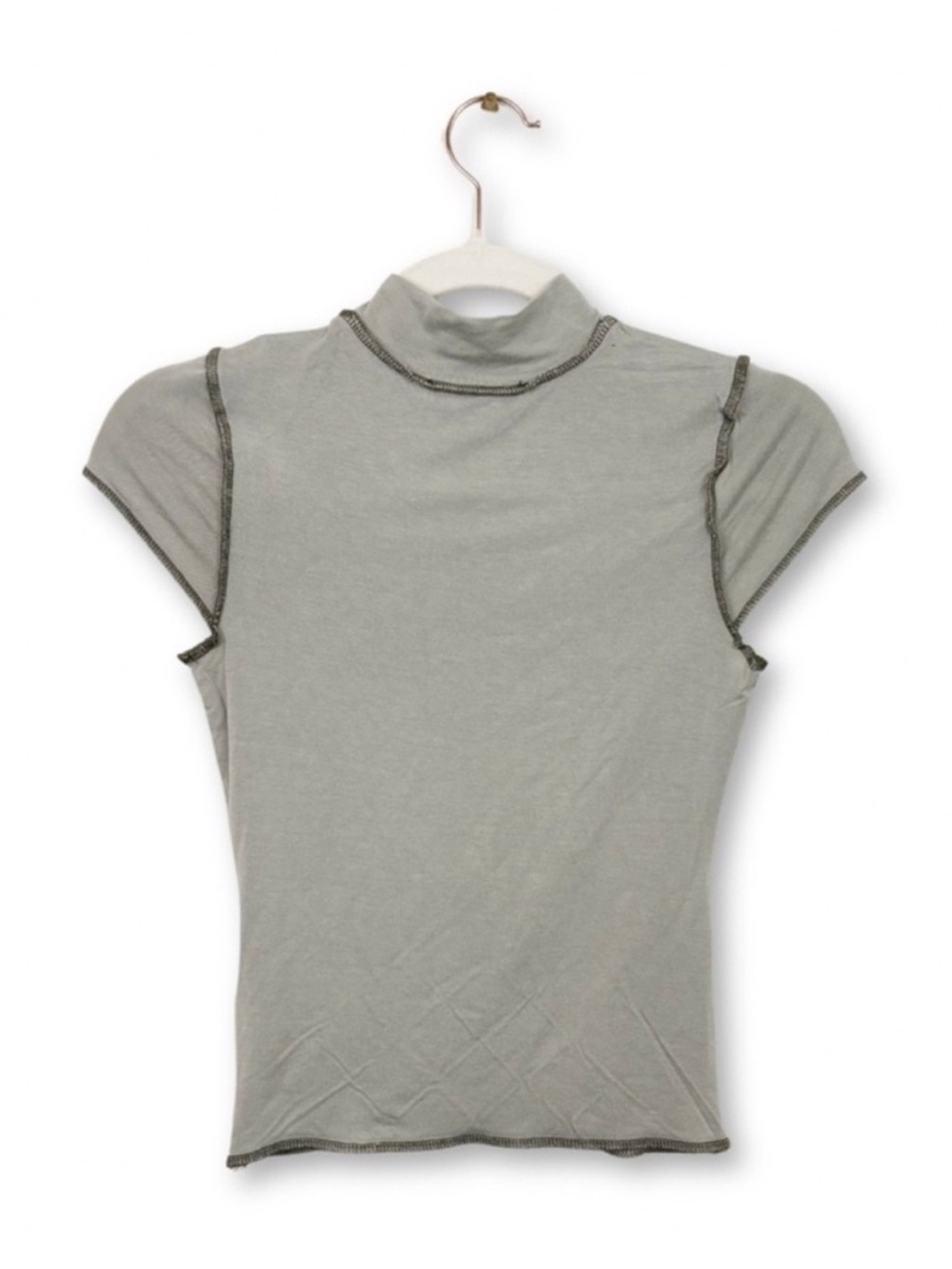 Sage Green Crop Top - Picture 2 of 6